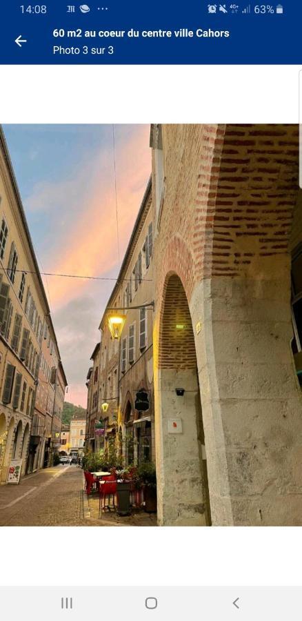 60 M2 Au Coeur Du Centre Ville Cahors Bagian luar foto